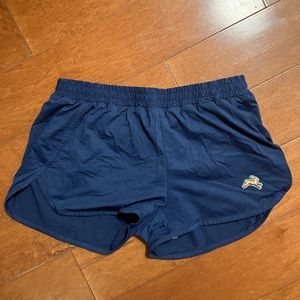 Tracksmith session shorts deep blue size XS